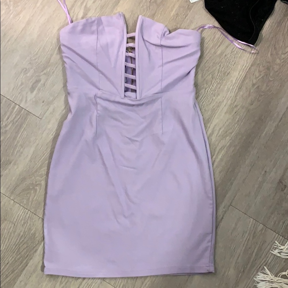 Mini dress purple size small